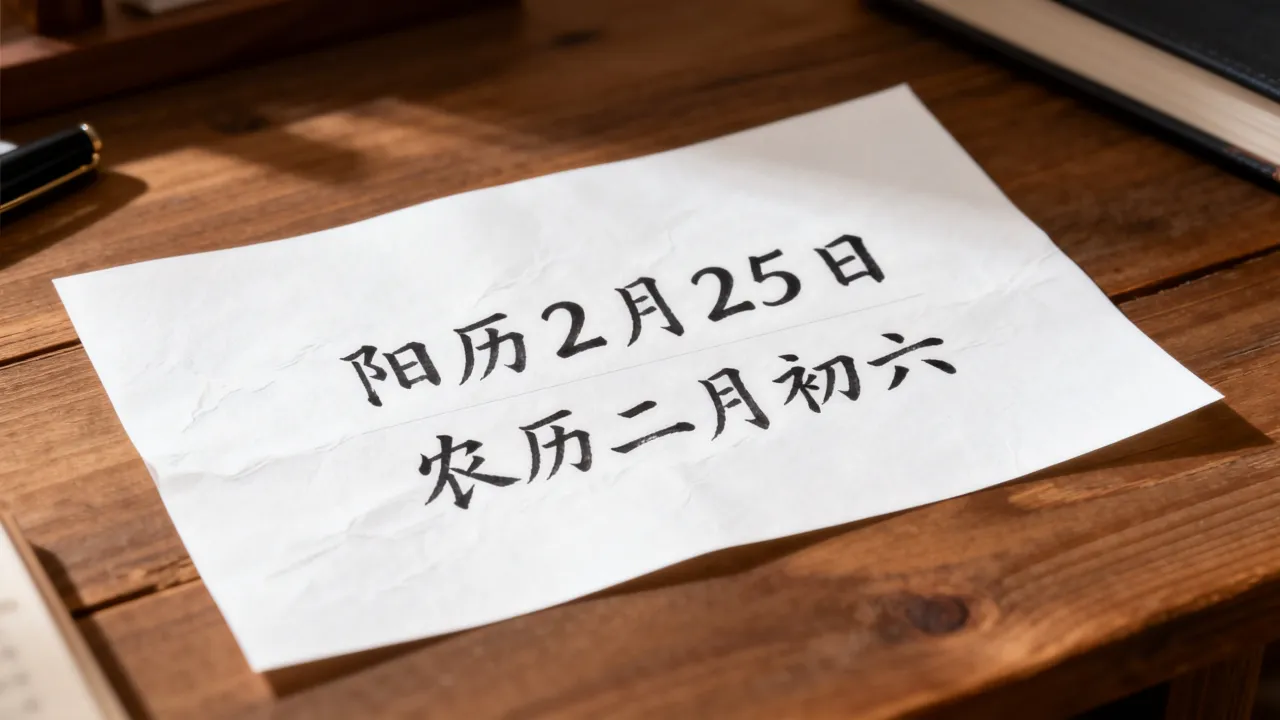 阳历2月25阴历是哪天?农历日期对照查询 阳历2月25阴历是哪天?农历日期对照查询
