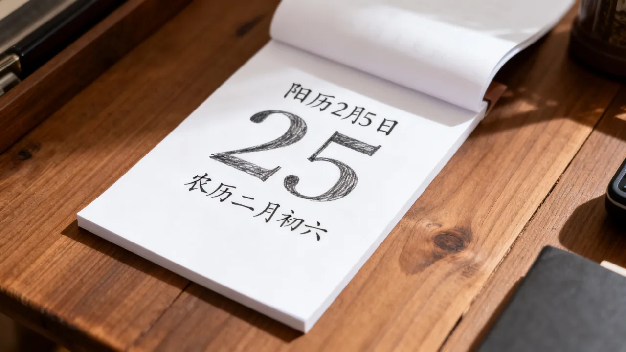 阳历2月25阴历是哪天?农历日期对照查询 阳历2月25阴历是哪天?农历日期对照查询