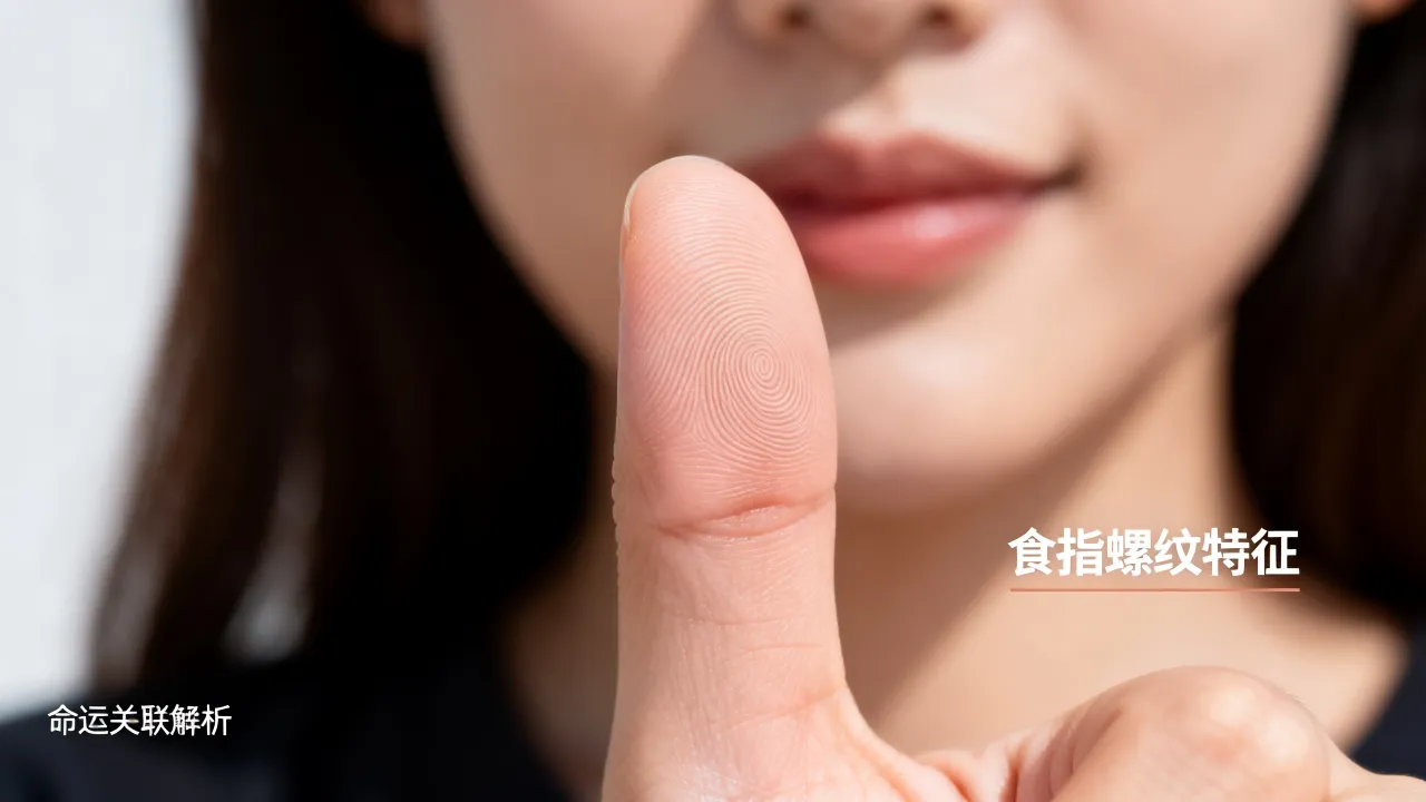 女人食指螺纹命运如何？食指螺纹看命运准吗