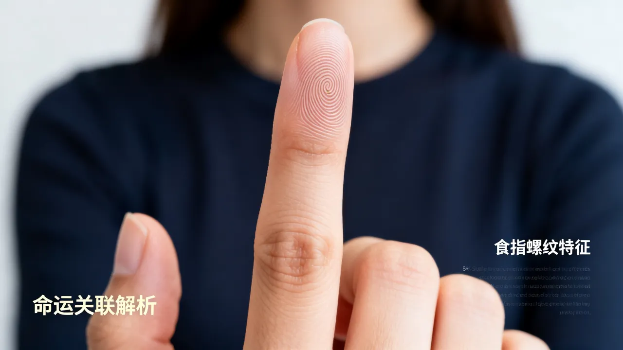 女人食指螺纹命运如何？食指螺纹看命运准吗