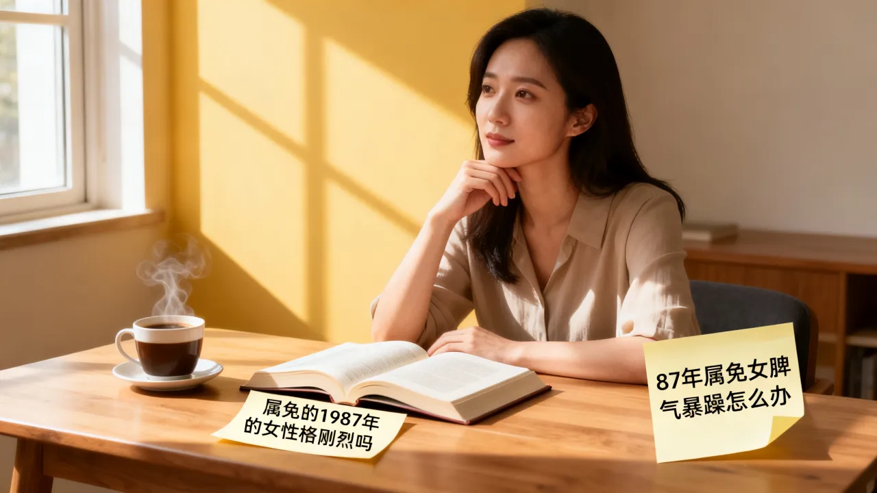 属兔的1987年的女性格刚烈吗，87年属兔女脾气暴躁怎么办