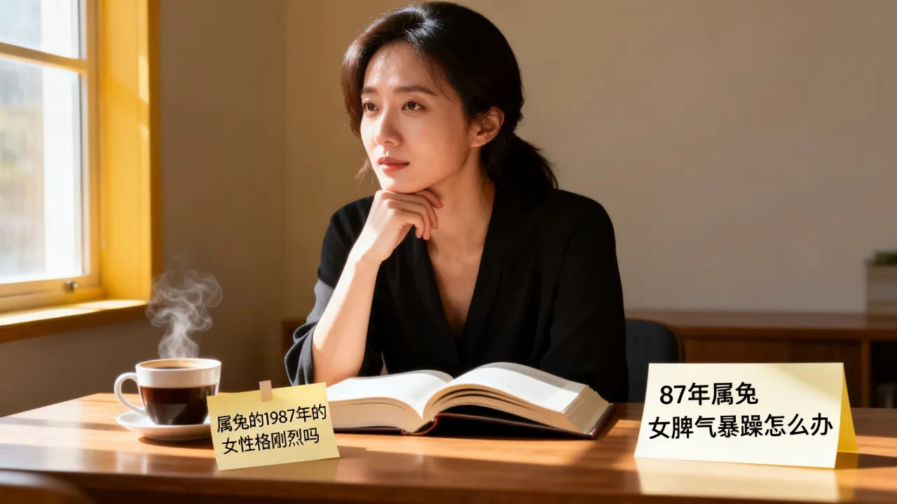 属兔的1987年的女性格刚烈吗，87年属兔女脾气暴躁怎么办