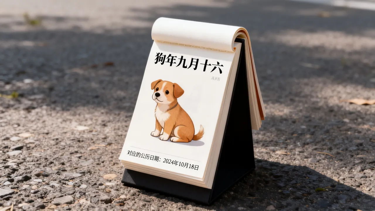 狗年阴历9月16是几号?狗年九月十六对应的公历日期是什么? 狗年阴历9月16是几号?狗年九月十六对应的公历日期是什么?