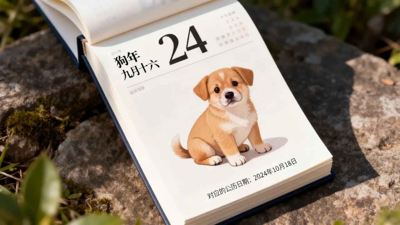狗年阴历9月16是几号?狗年九月十六对应的公历日期是什么? 狗年阴历9月16是几号?狗年九月十六对应的公历日期是什么?