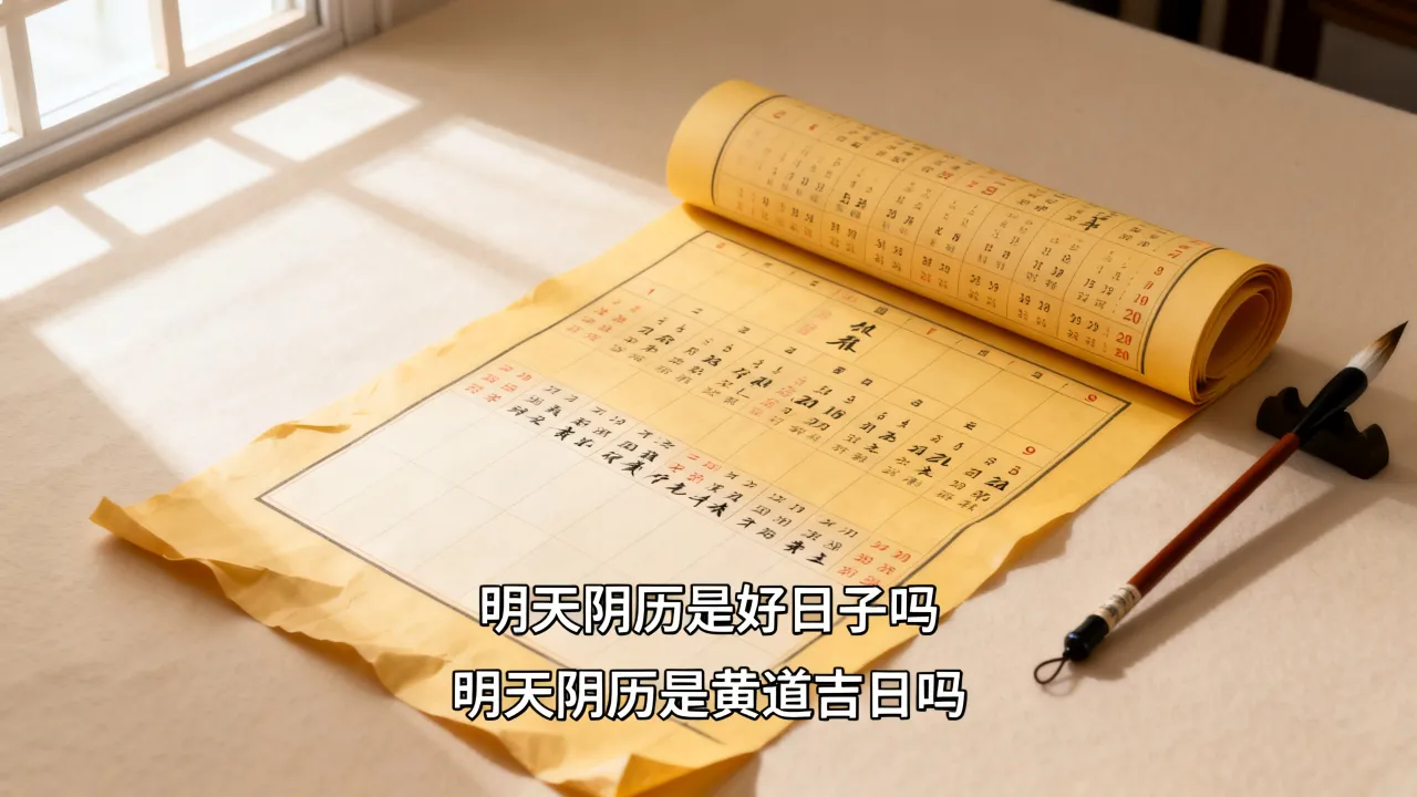 明天阴历是好日子吗,明天阴历是黄道吉日吗? 明天阴历是好日子吗,明天阴历是黄道吉日吗?