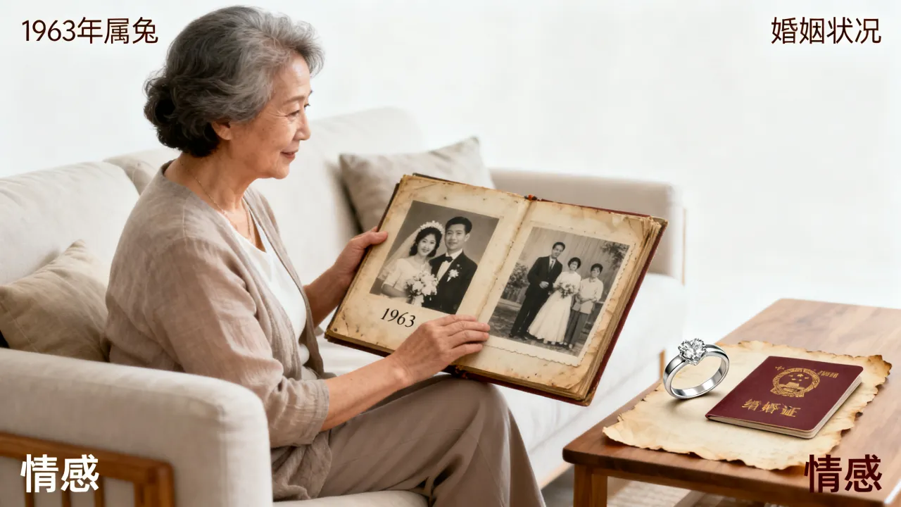 1963年属兔人婚姻状况怎样，属兔1963情感好吗？