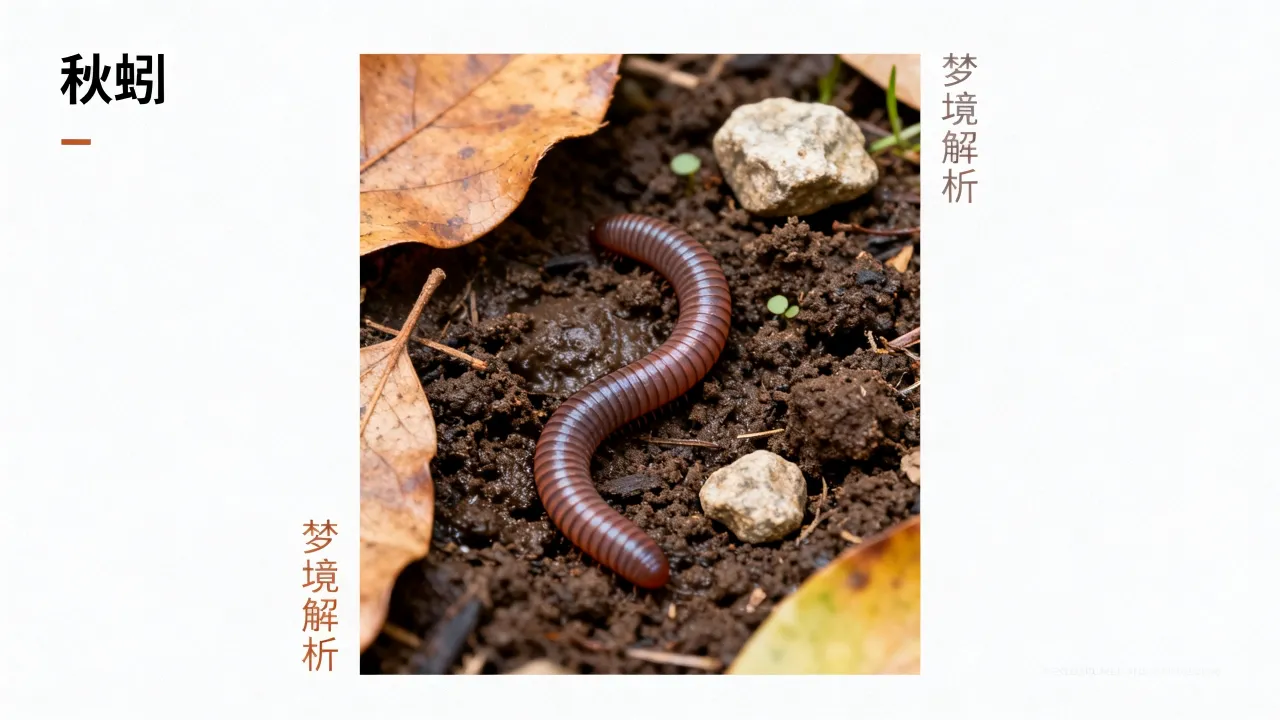 梦见秋蚓是凶兆还是吉兆