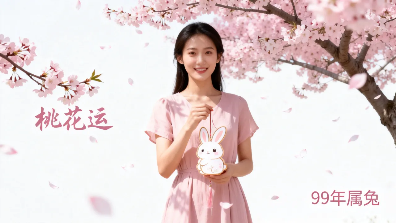 99年属兔女有桃花运,99年兔女命运如何? 99年属兔女有桃花运,99年兔女命运如何?