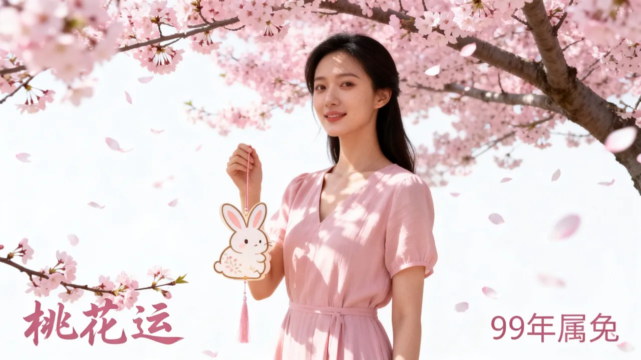 99年属兔女有桃花运,99年兔女命运如何? 99年属兔女有桃花运,99年兔女命运如何?