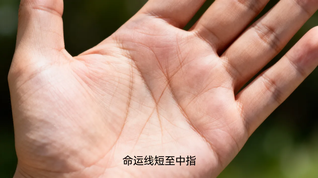命运线不到中指代表什么,命运线短到中指是命不好吗? 命运线不到中指代表什么,命运线短到中指是命不好吗?