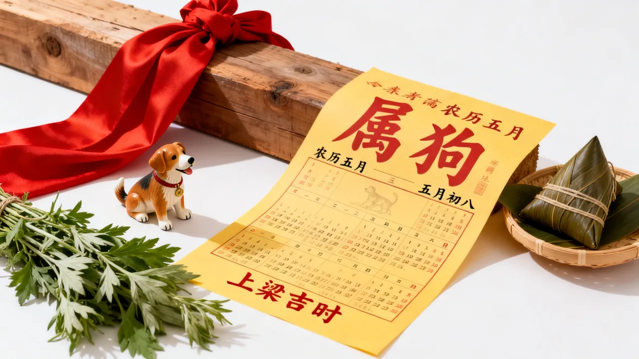 属狗农历五月命运如何，五月初八上梁什么时辰好？