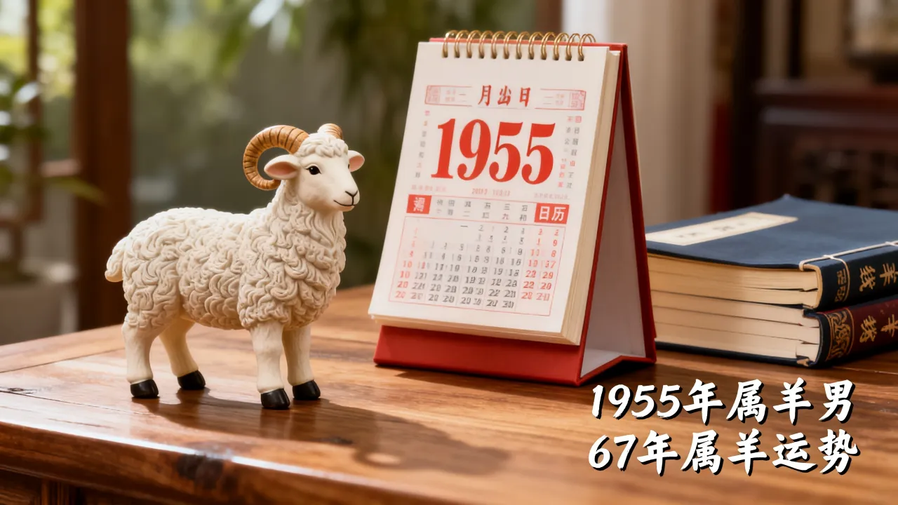 属羊男1955年农历命运如何，67年属羊人运势好吗？