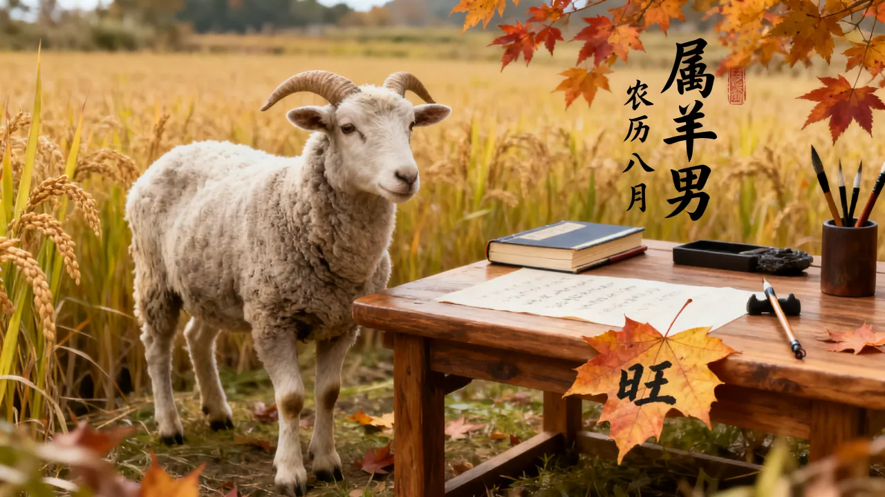 属羊男农历几月出生最旺，农历八月属羊男好吗