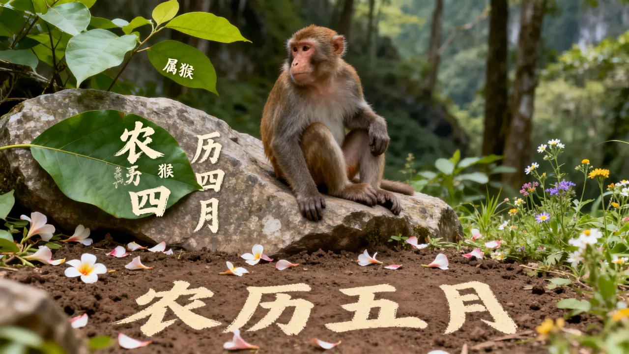 农历四月属猴的人，农历5月属猴的人好吗，属猴人哪个月出生最好命