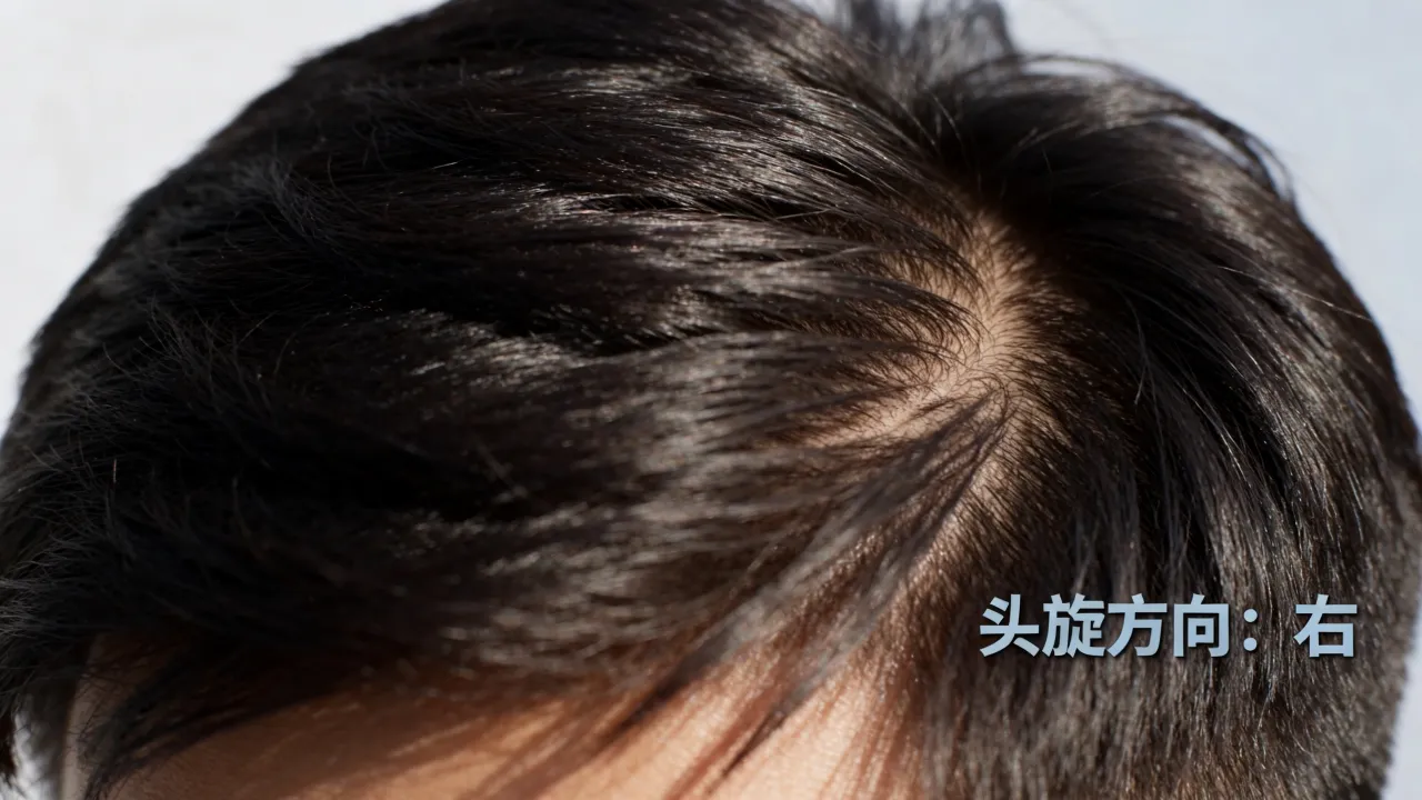 头旋向右命运如何？命运好坏怎么看头旋