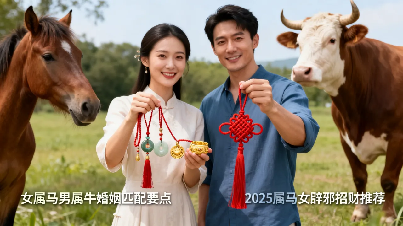 女属马男属牛婚姻匹配吗,2025属马女戴什么辟邪招财好 女属马男属牛婚姻匹配吗,2025属马女戴什么辟邪招财好