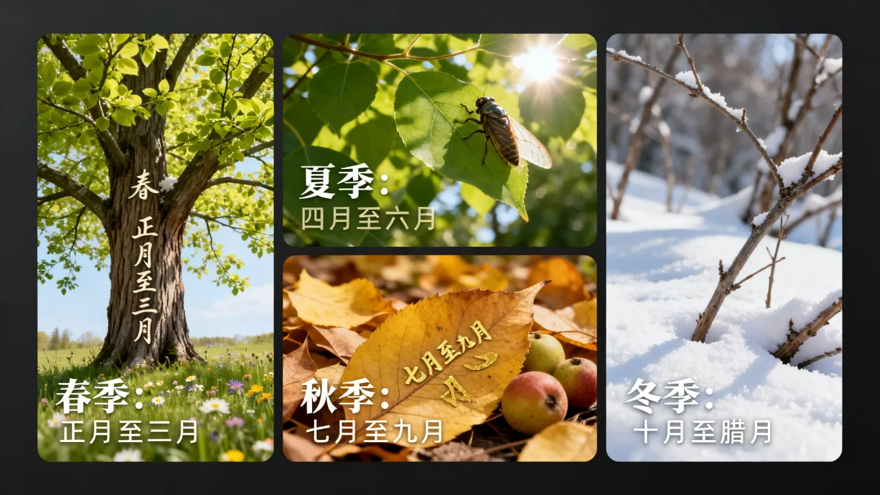阴历春夏秋冬怎么划分?农历四季对应几月到几月 阴历春夏秋冬怎么划分?农历四季对应几月到几月
