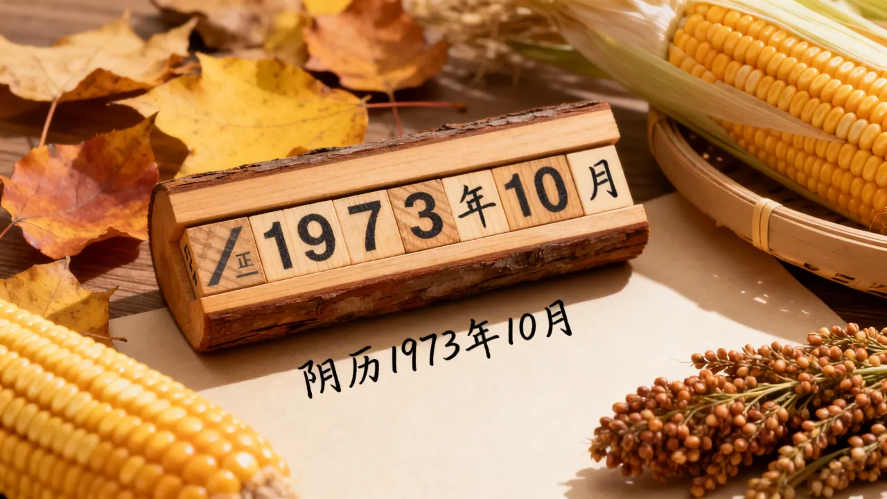 阴历1973年10月 阴历1973年10月