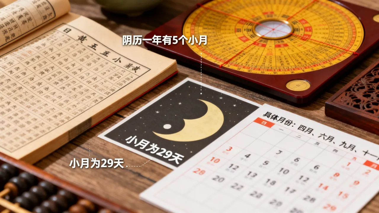 阴历一年有多少个月小呢,阴历小月是哪几个月具体时间? 阴历一年有多少个月小呢,阴历小月是哪几个月具体时间?