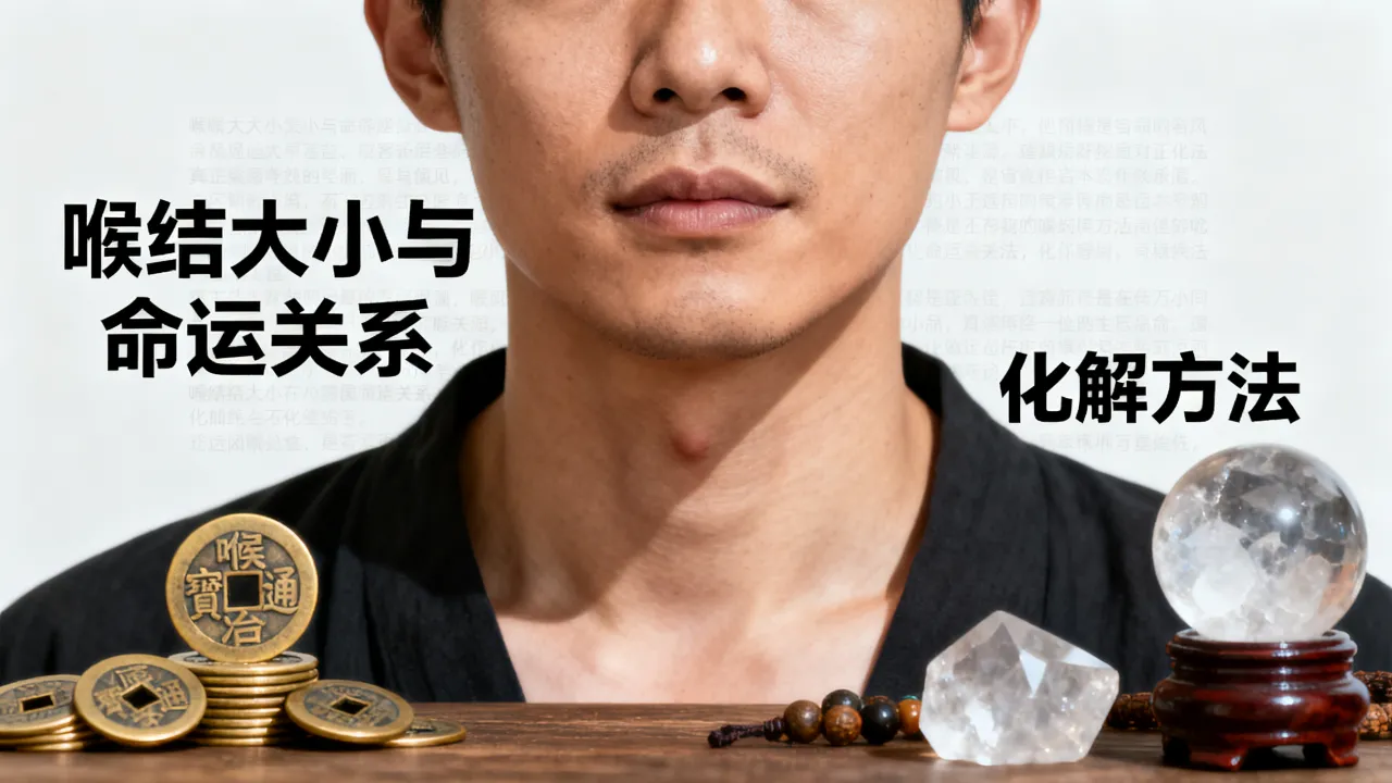 男子喉结大小影响命运吉凶吗，如何化解？
