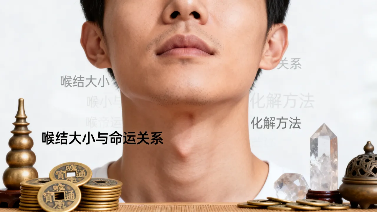 男子喉结大小影响命运吉凶吗,如何化解? 男子喉结大小影响命运吉凶吗,如何化解?