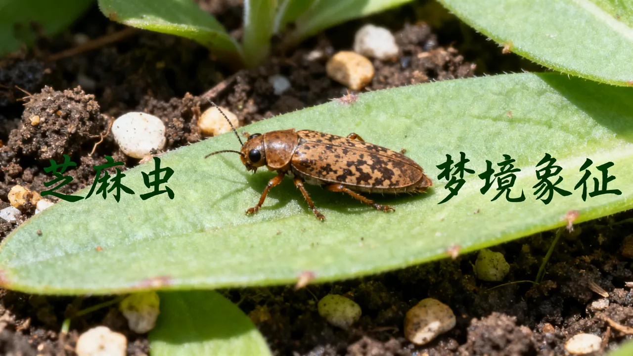 梦到了芝麻虫代表着什么?周公解梦梦见芝麻虫有何预兆 梦到了芝麻虫代表着什么?周公解梦梦见芝麻虫有何预兆