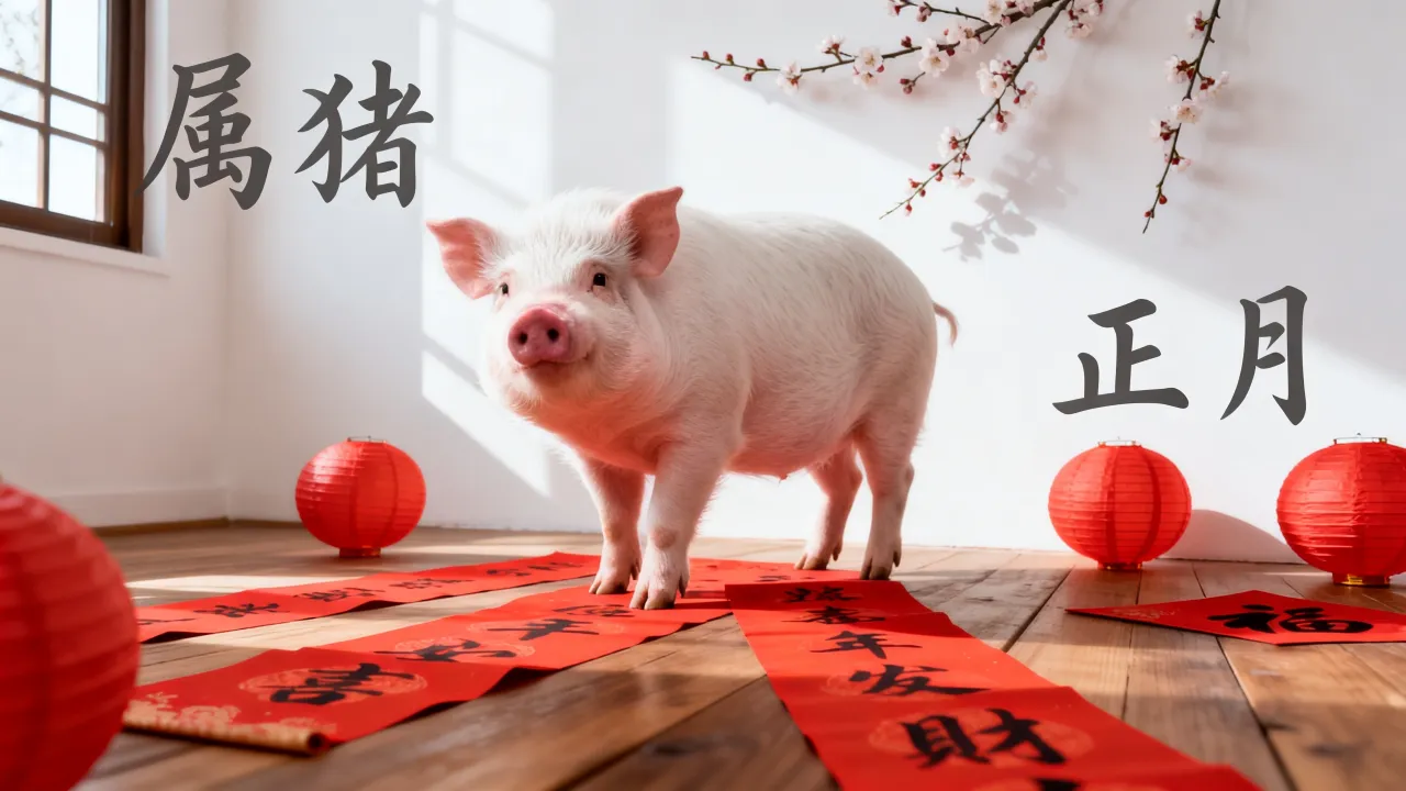 属猪正月命运如何，属猪人正月出生好不好？