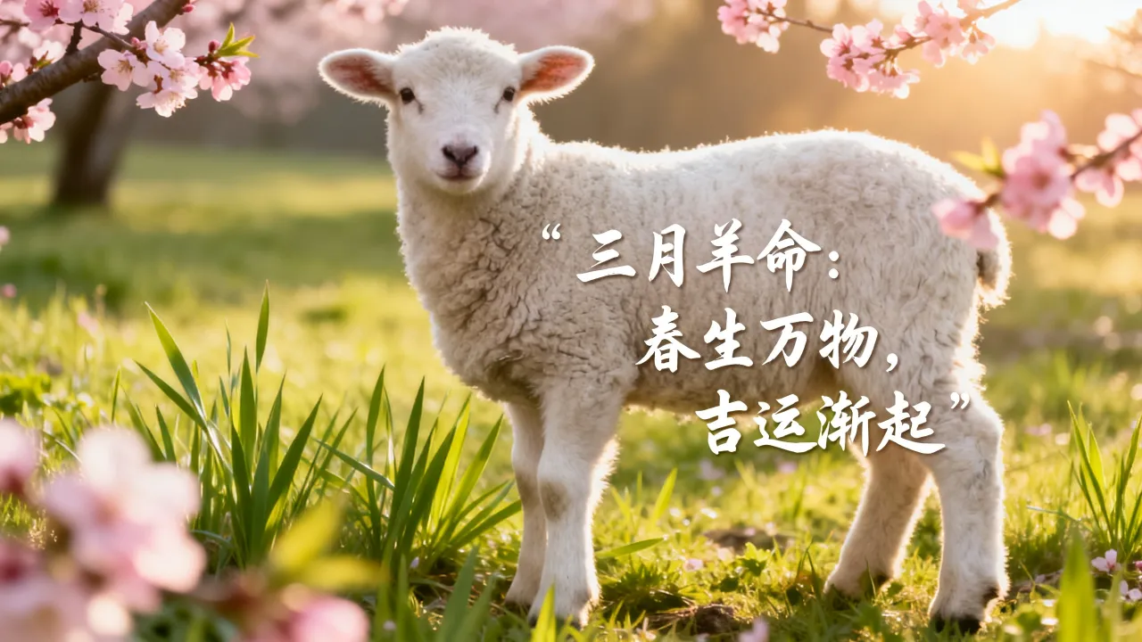 阴历3月羊命好不好？属羊三月出生运势详解