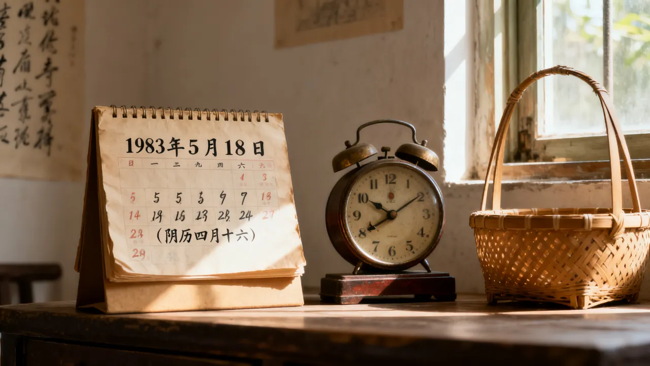 1983阴历4月16 1983阴历4月16
