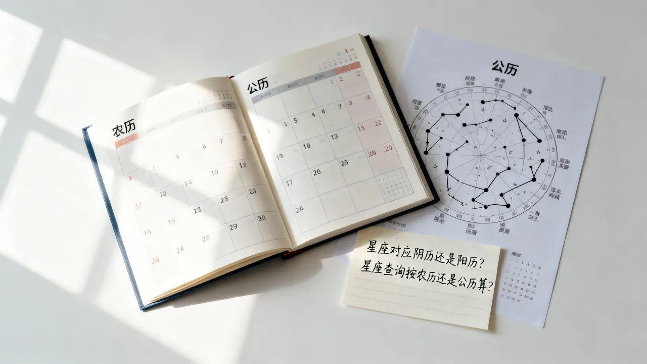 星座对应阴历还是阳历，星座查询按农历还是公历算？