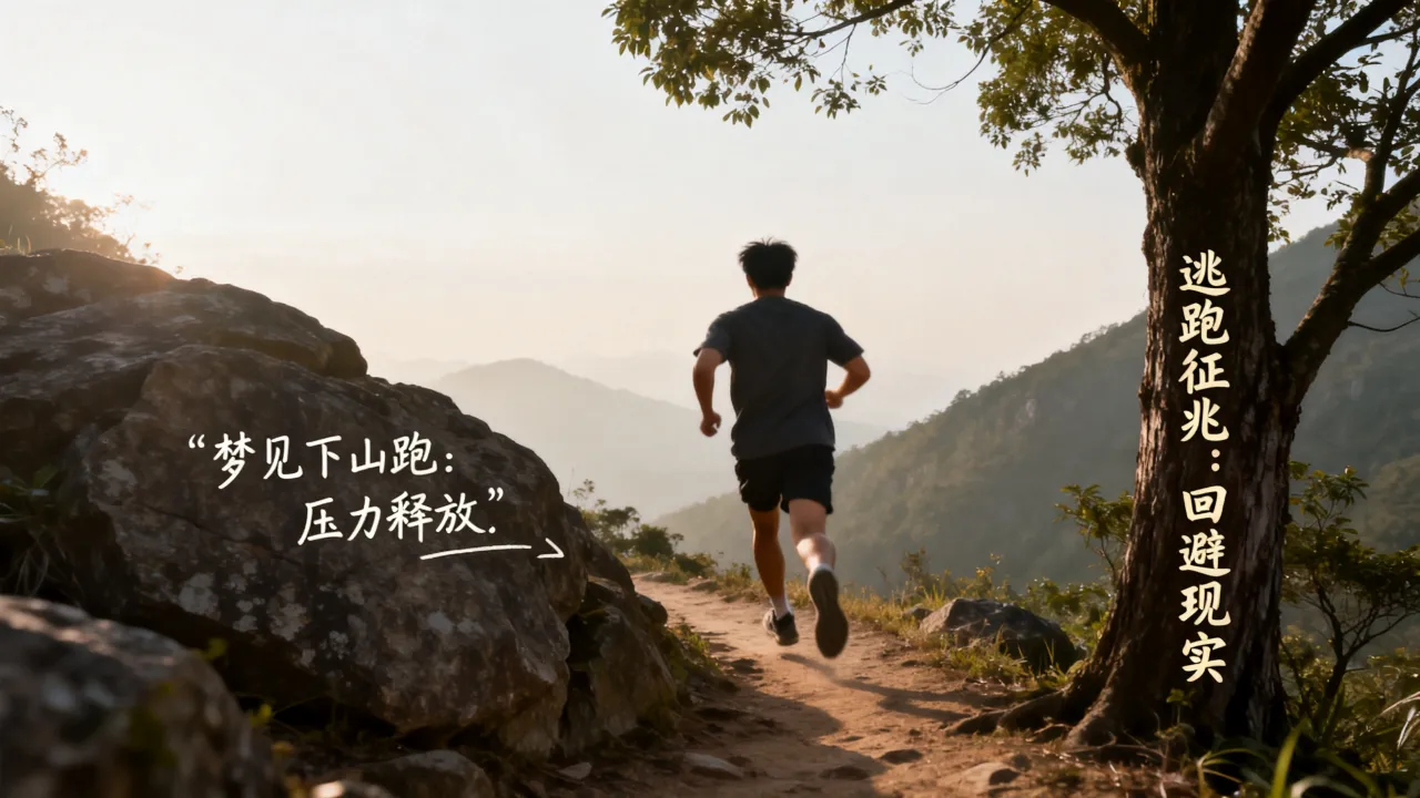 梦见往山下跑是什么征兆,梦见下山逃跑预示什么? 梦见往山下跑是什么征兆,梦见下山逃跑预示什么?