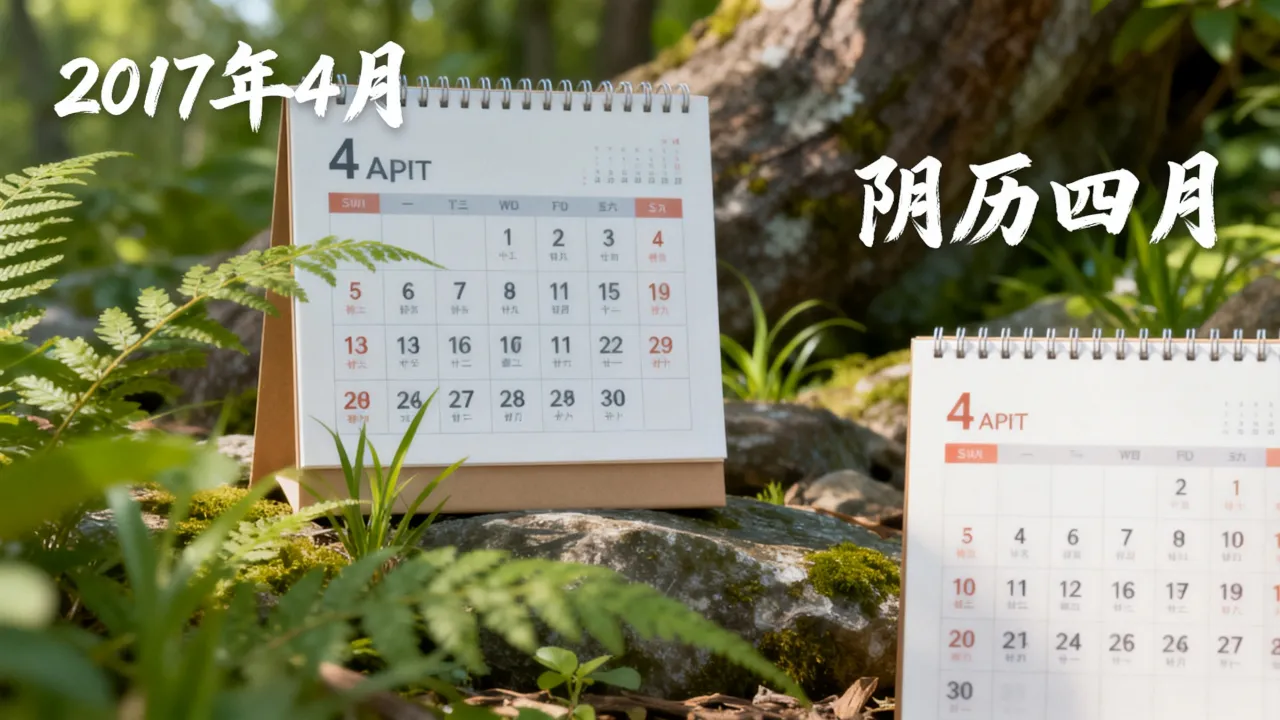 2017年4月份阴历是什么时候,阴历四月对应公历哪一天 2017年4月份阴历是什么时候,阴历四月对应公历哪一天