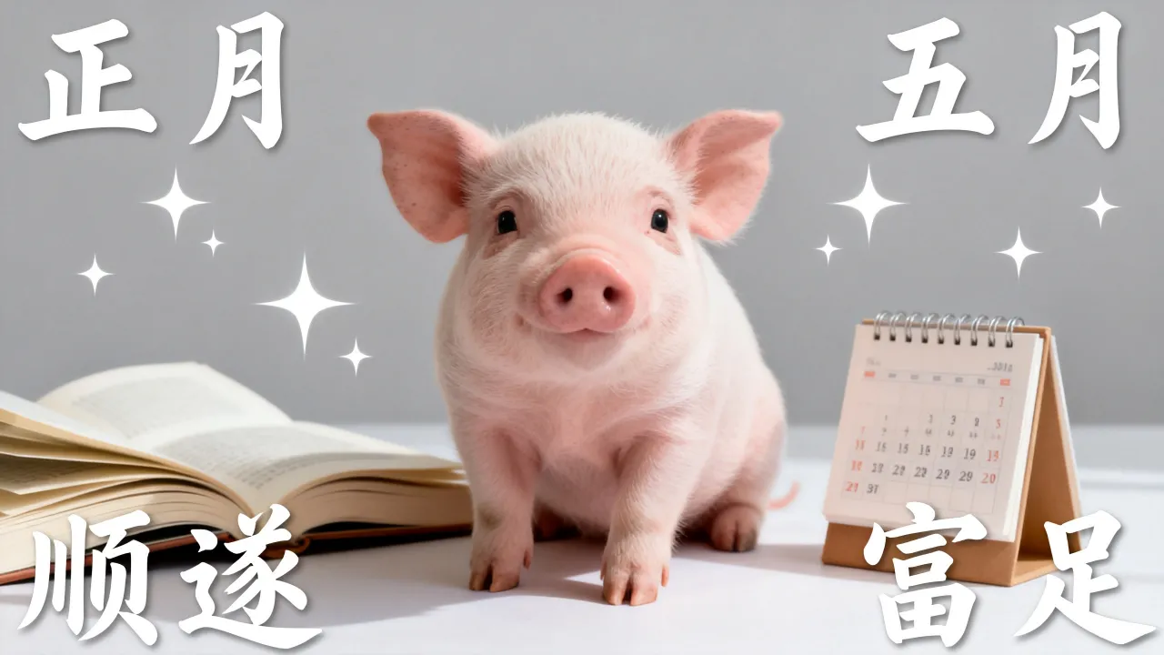 属猪人月的命运如何？属猪的几月出生最好命，一生运势详解