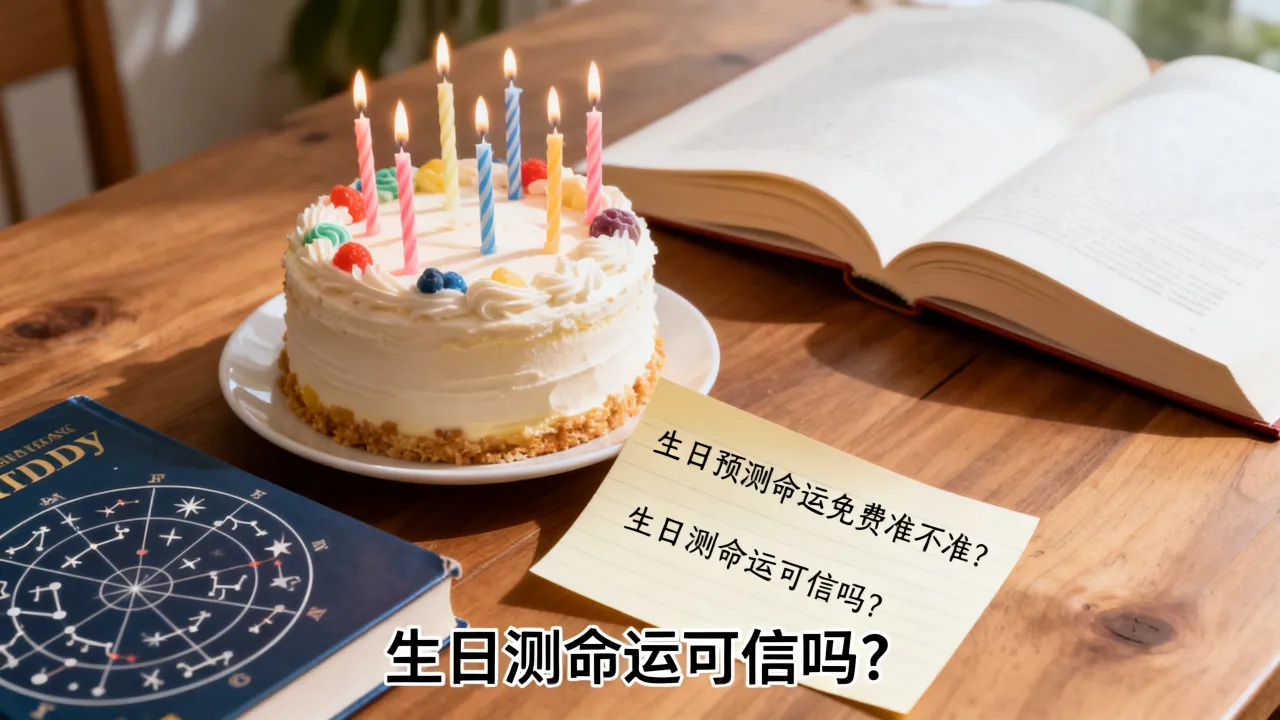生日预测命运免费准不准，生日测命运可信吗？