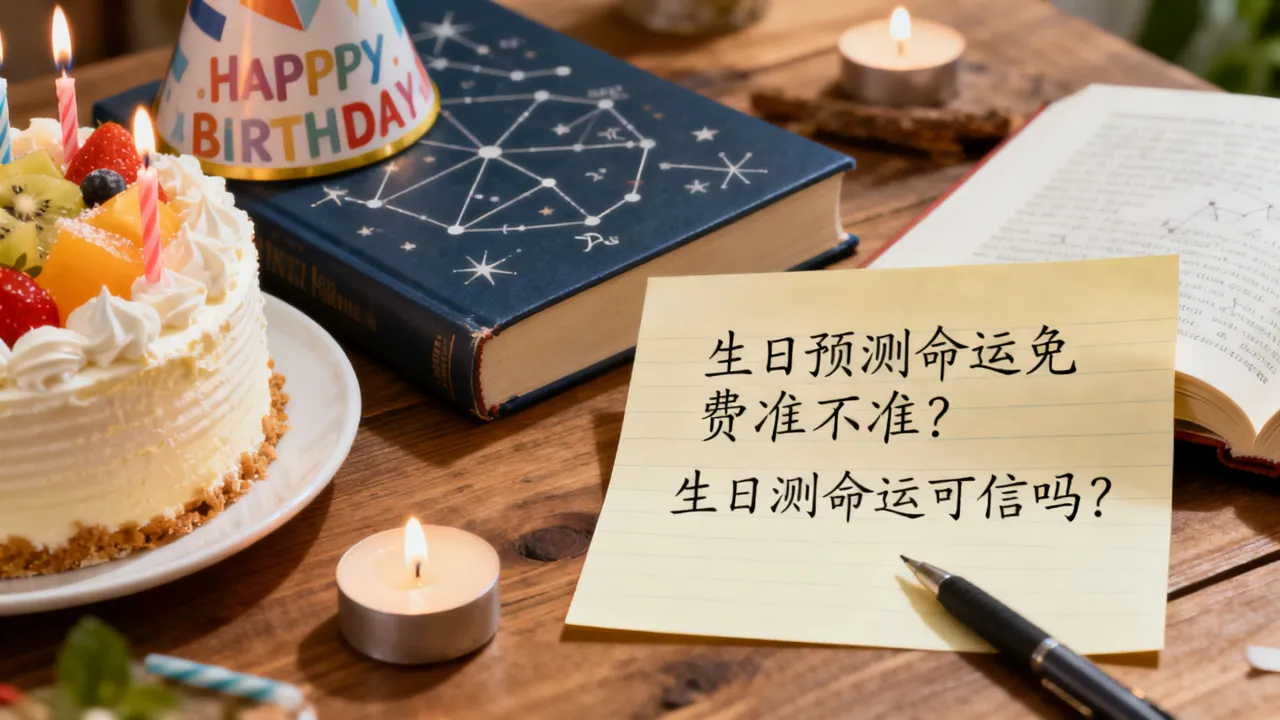 生日预测命运免费准不准，生日测命运可信吗？