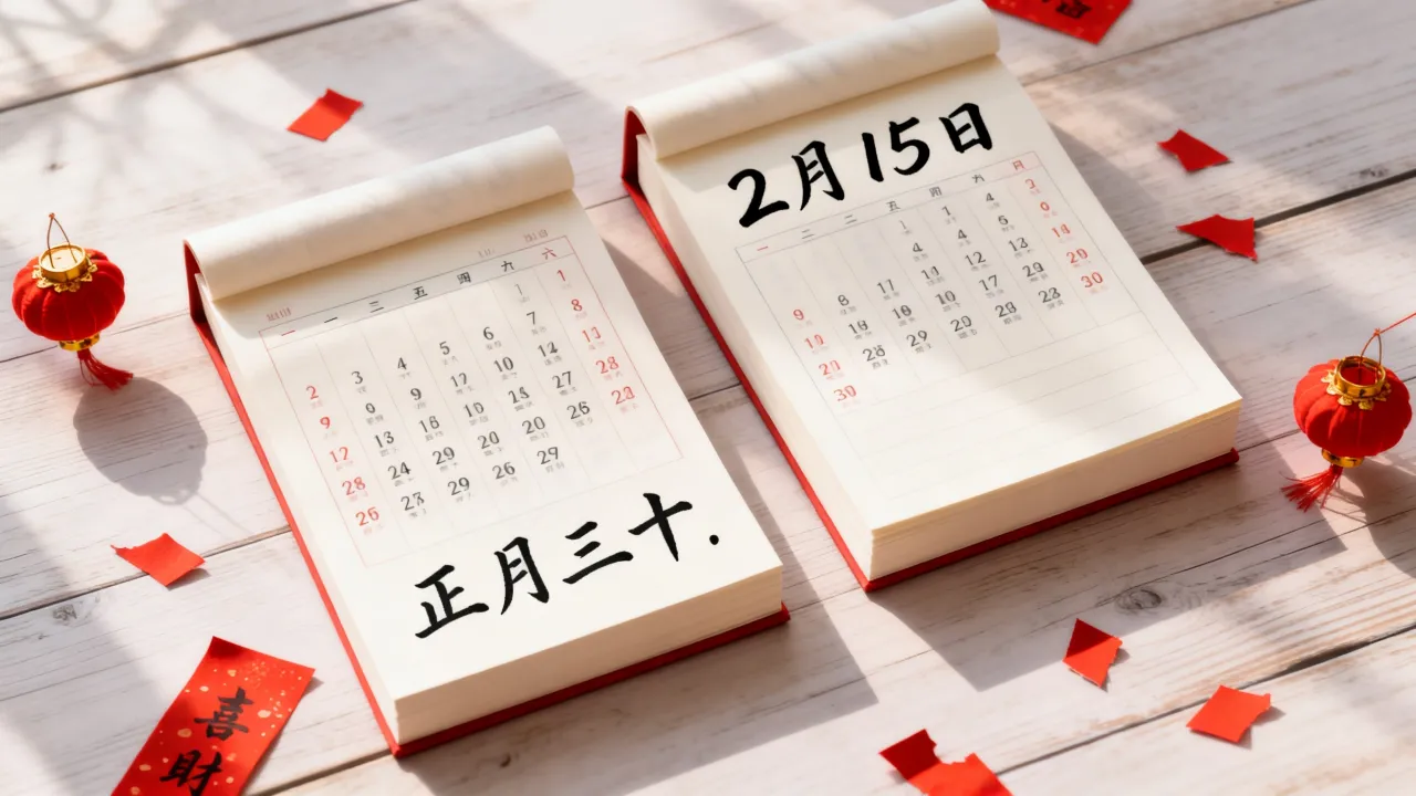 阴历正月三十阳历多少？农历正月三十对应公历几号，长尾疑问词