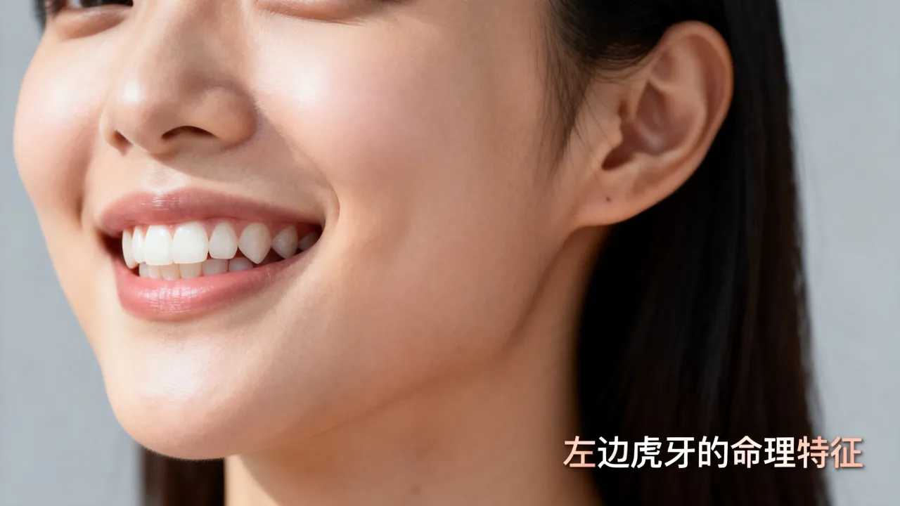 左边有虎牙命运如何？左边长虎牙的女人命运好不好