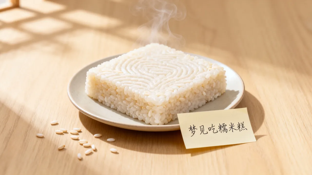 梦见吃糯米糕意味着什么，梦见吃糯米糕是吉是凶有何预兆