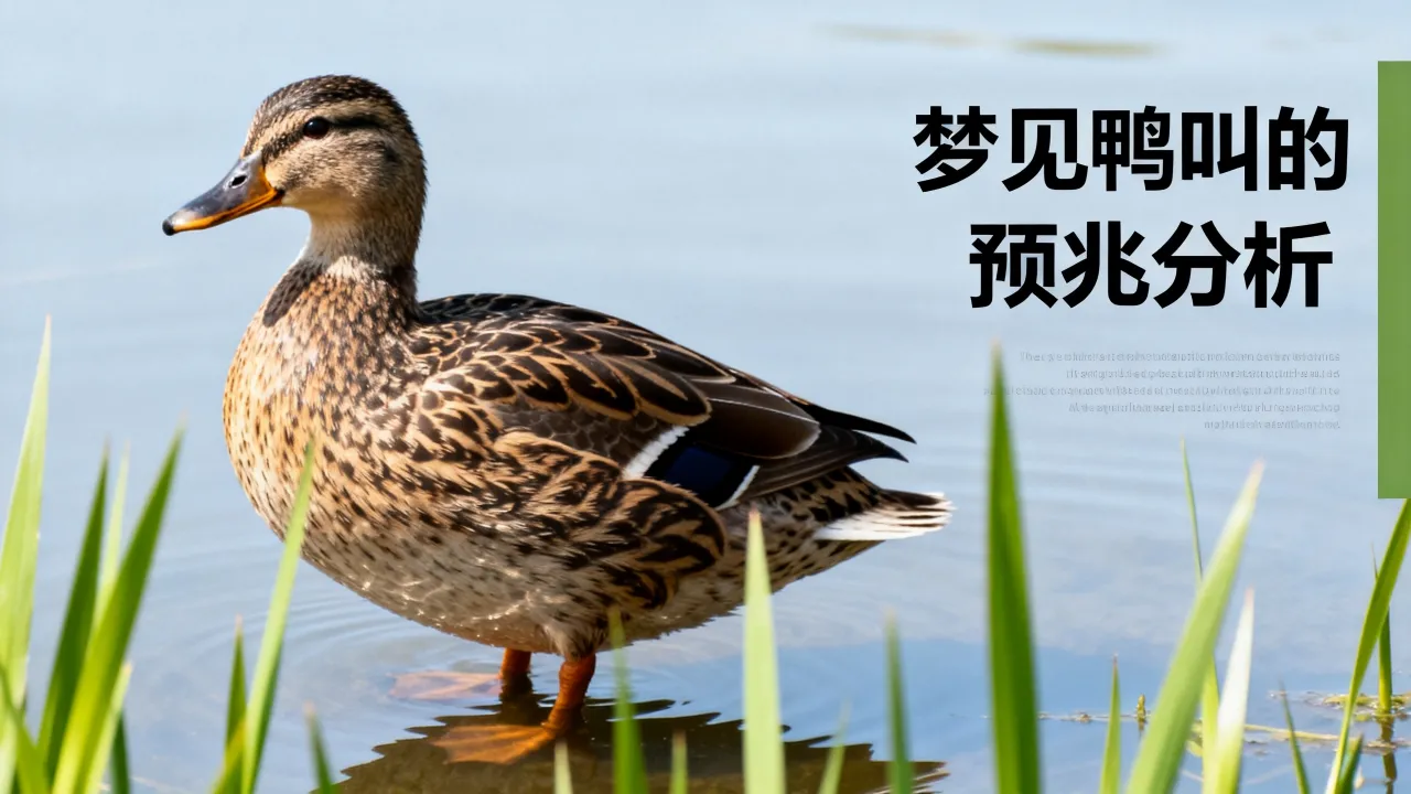 梦见鸭叫怎么样,做梦梦见鸭子叫是什么预兆 梦见鸭叫怎么样,做梦梦见鸭子叫是什么预兆
