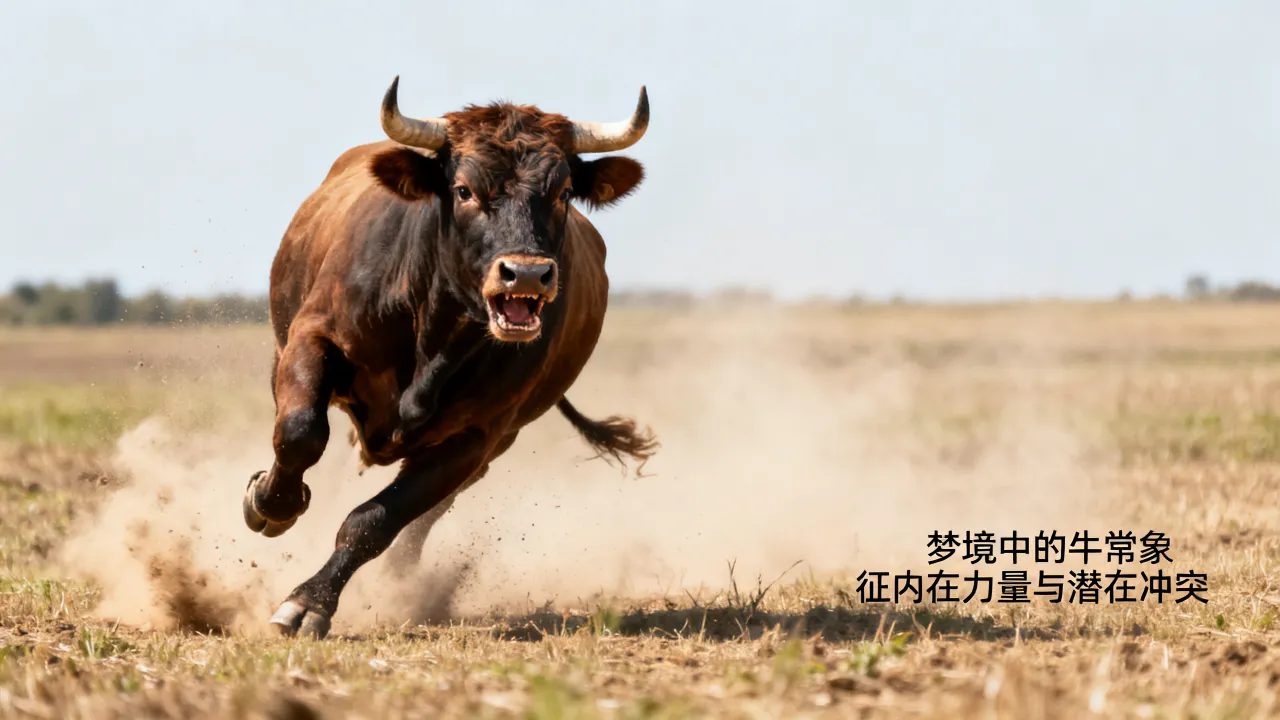 梦见发疯的牛有什么意义吗，梦见疯狂的牛是什么预兆
