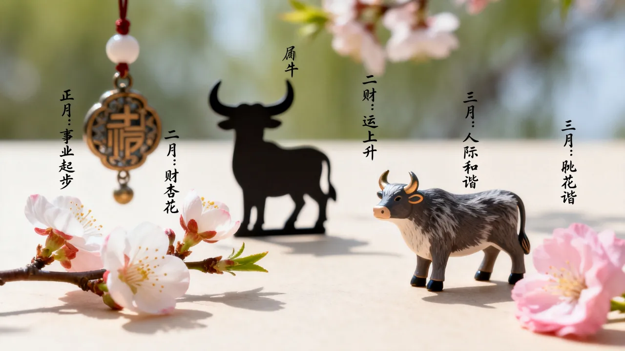 属牛人农历逐月运势如何，属牛农历月份命运好不好？