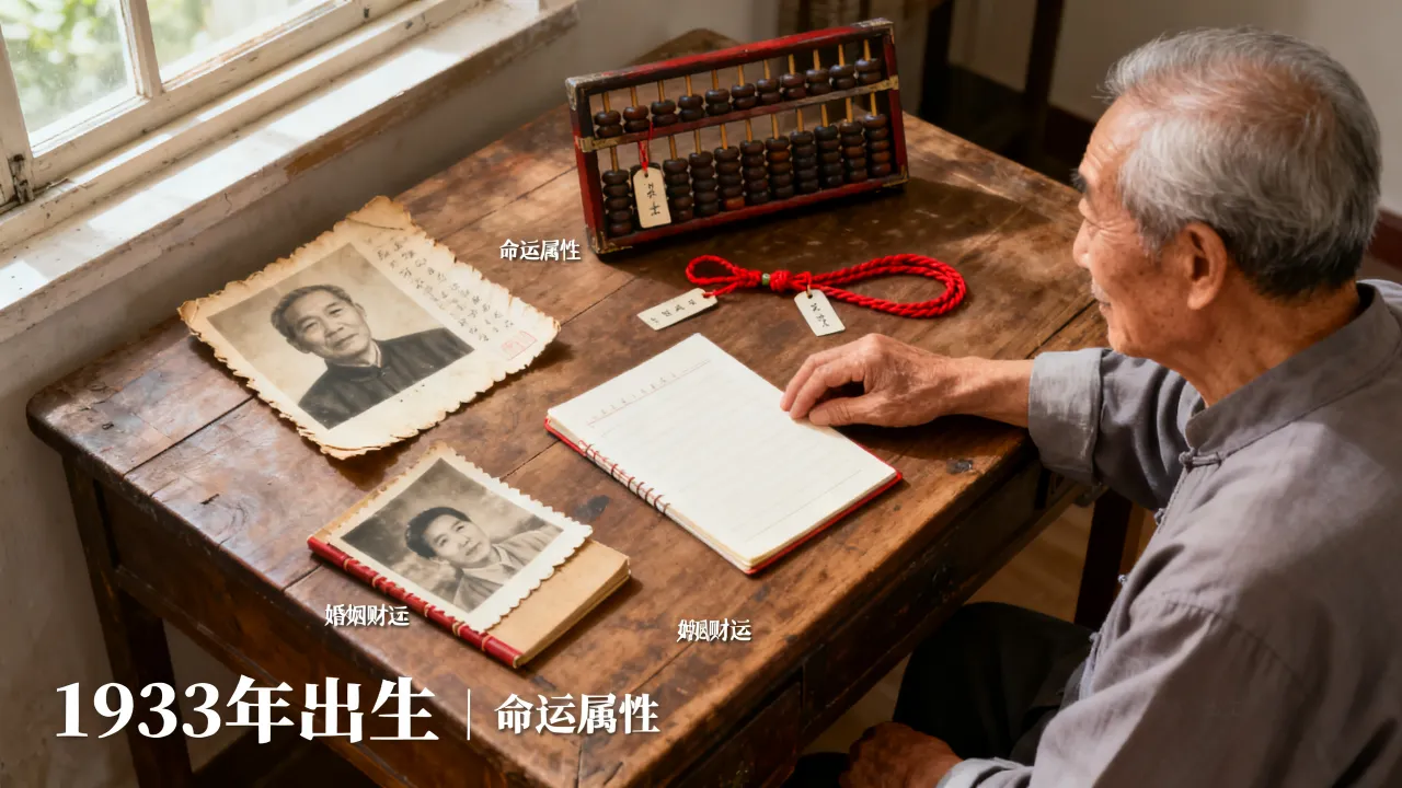 1933年出生的人命运属性是什么?婚姻财运如何 1933年出生的人命运属性是什么?婚姻财运如何