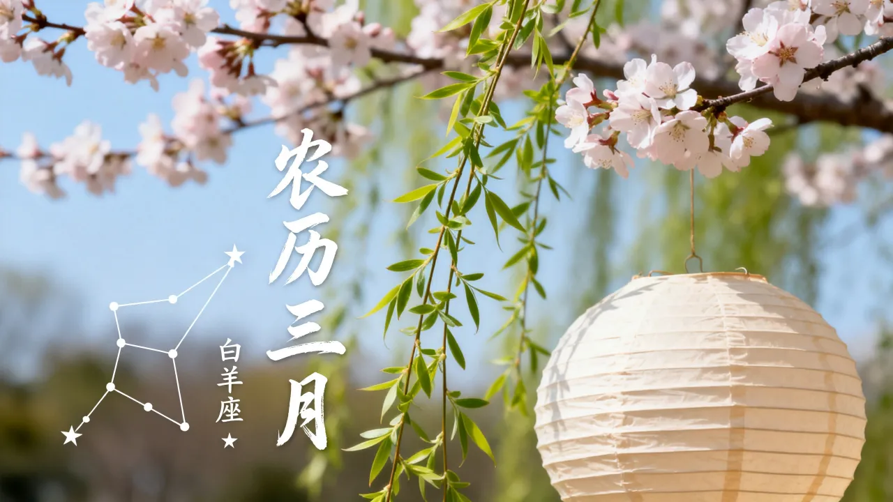农历三月属于 农历三月属于什么星座