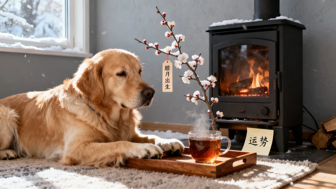 阴历12月的狗命好不好，属狗腊月出生运势如何？