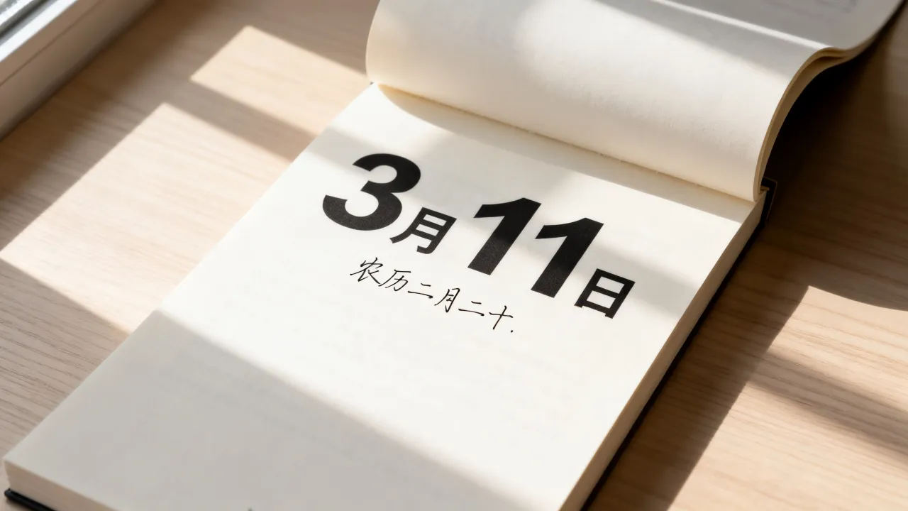 3月11阴历几号