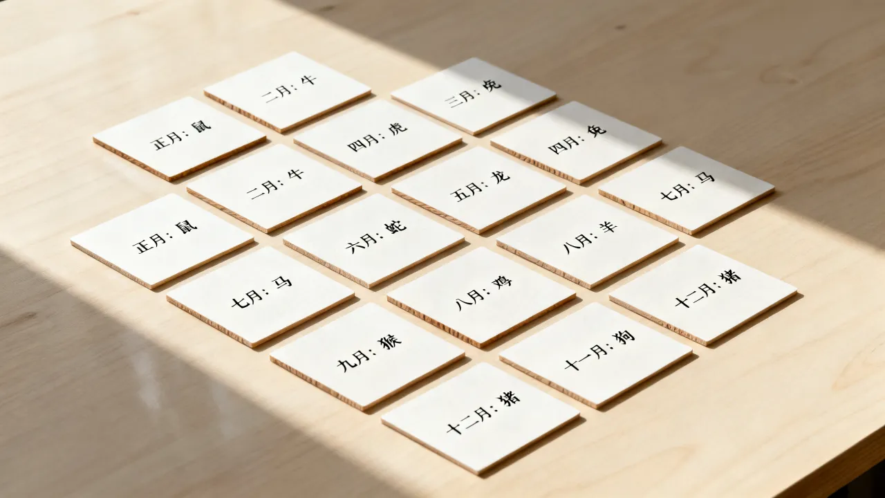 农历每个月的属相是什么,农历月份对应的十二属相怎么算 农历每个月的属相是什么,农历月份对应的十二属相怎么算