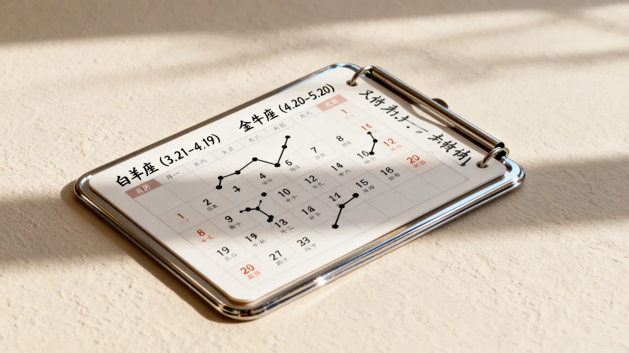 阴历查自己的星座 阴历查自己的星座