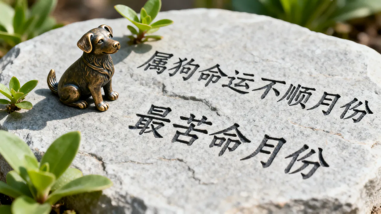 属狗几月命运不顺，属狗哪个月出生最苦命？