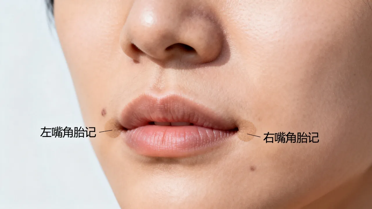 嘴边胎记图解命运如何?嘴边胎记位置与命运详解 嘴边胎记图解命运如何?嘴边胎记位置与命运详解
