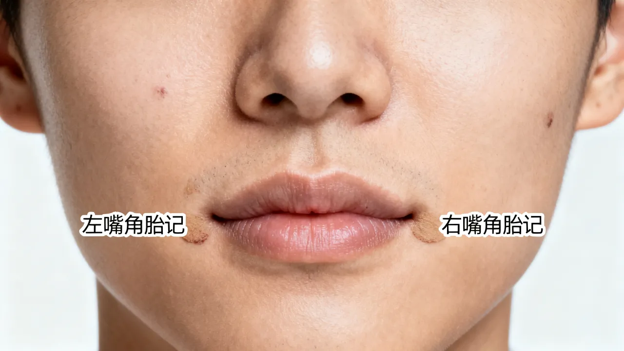 嘴边胎记图解命运如何?嘴边胎记位置与命运详解 嘴边胎记图解命运如何?嘴边胎记位置与命运详解